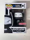 Funko Pop Negative Batman Target Exclusive 161 DC Super Heroes W/Protector