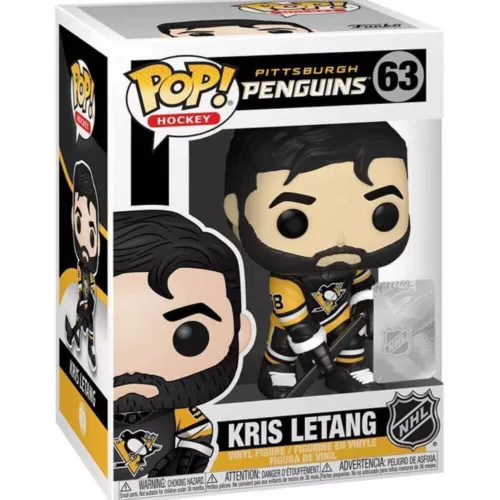 Funko Pop NHL KRIS LETANG Pittsburgh Penguins Vinyl Figure 63