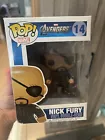 Funko Pop! Nick Fury Marvel #14 Avengers Bobble-Head Vaulted With Case