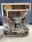 Funko Pop! Night King #74 Game Of Thrones Sitting on Throne MAY