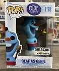 Funko Pop! Olaf as Genie Disney Olaf Presents Amazon Exclusive 1178 w/ Protector