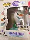 Funko Pop Olaf Presents Olaf as Ariel #1177 Amazon Exclusive New in Box