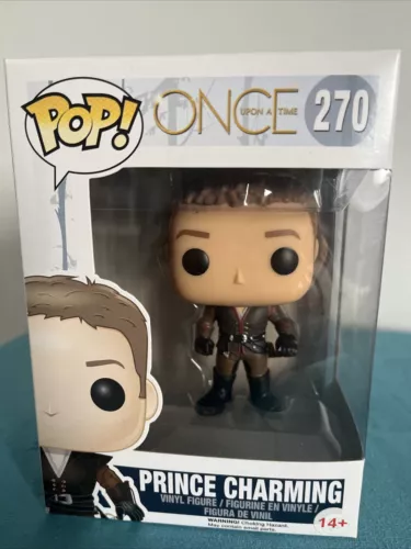 Funko Pop! - Once Upon a Time #270 - Prince Charming - See Box Has Come Unglued