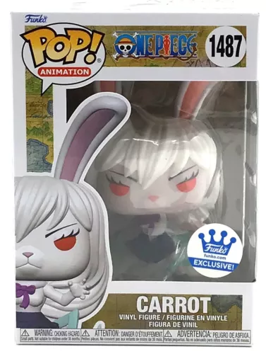 Funko Pop! One Piece Carrot #1487  Funko Exclusive with POP Protectors