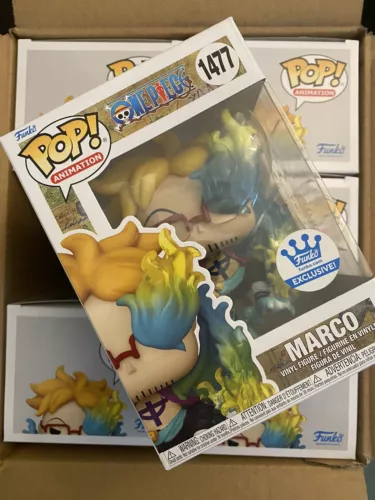 Funko Pop One Piece Marco #1477  - Funko Exclusive - In Hand With Soft Protector