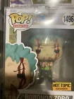 Funko Pop One Piece Nothing Happened Roronoa Zoro #1496 Hot Topic with protector