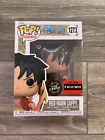 Funko Pop! One Piece Red Hawk Luffy #1273 AAA Exclusive Glow Chase W/Protector