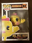 Funko Pop Pac-Man Ms Pac-Man Pacman Vinyl Figure 82