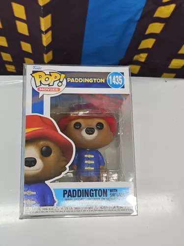 Funko Pop! Paddington With Suitcase # 1435 W/Protector * Free Shipping*