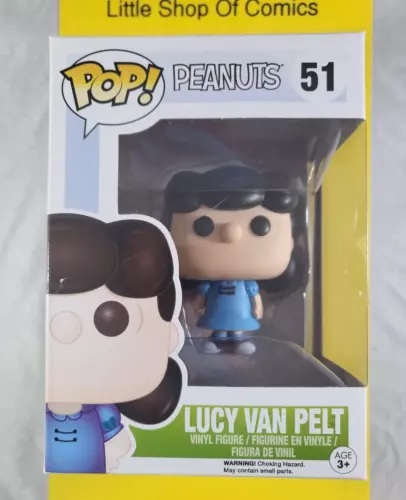 Funko Pop! Peanuts Lucy Van Pelt #51 Vinyl Figure See Photos