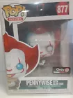 Funko Pop! Pennywise With Glow Bug #877-Game Stop Exclusive With Protector