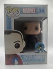 Funko Pop! Peter Parker Marvel #34 Comikaze Exclusive Spider-Man *DAMAGED*