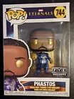 Funko Pop! Phastos #744 - Marvel Eternals - FYE Exclusive - See Pics - Box Dmg