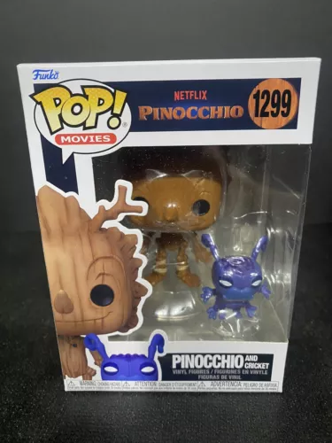 FUNKO POP ! PINOCCHIO AND CRICKET 1299 POP MOVIES J01