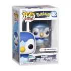 Funko Pop Piplup Pearlescent Pokemon Center Exclusive 865 In Protector