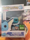 Funko POP!  Pokemon #627 Vaporeon Diamond Limited Edition Exclusive Sticker