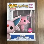 Funko Pop!  Pokémon Espeon #884 Flocked Special Edition Mentali Psiana Vinyl