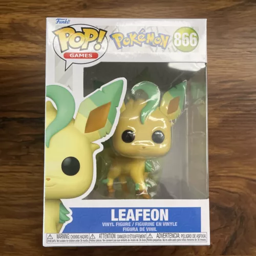 Funko Pop Pokemon LEAFEON #866 Games Collectible Toy Vinyl Figure BNIB