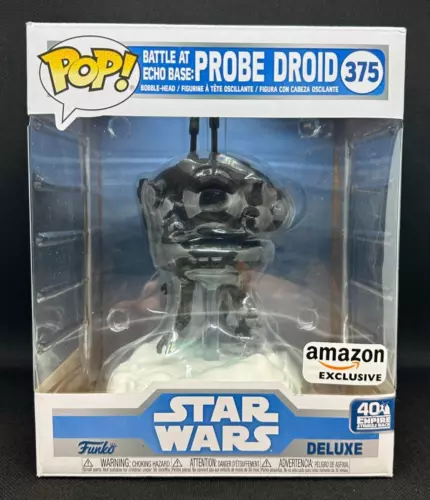 Funko Pop Probe Droid 375 Star Wars Battle at Echo Base Deluxe Amazon Figure