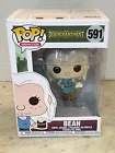 Funko Pop RARE Disenchantment Bean 591 Netflix BOX IMPERFECTIONS