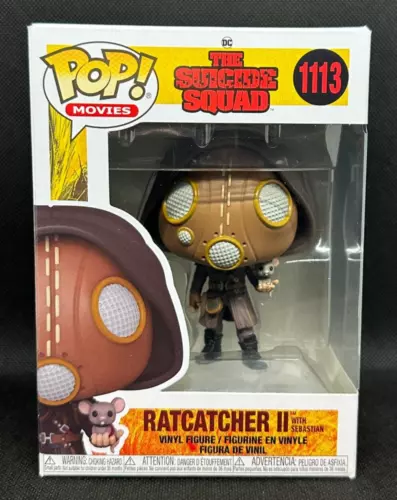 Funko Pop Ratcatcher II with Sebastian 1113 DC Universe The Suicide Squad Figure