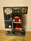 Funko Pop Red Batman #144 Target Exclusive Metallic Red Batman + Protector