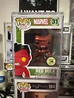 Funko Pop Red Hulk #31 Metallic SDCC