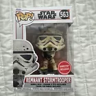 Funko Pop! Remnant Stormtrooper 563 ~ GameStop Exclusive~ Protector Included!