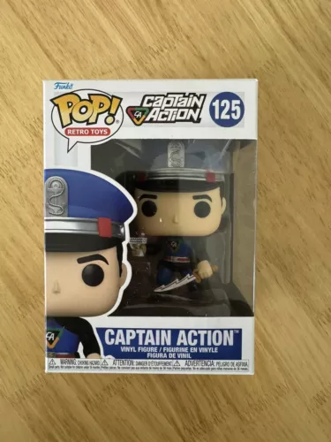 Funko POP! Retro Toys - Captain Action #125 - Collectable Vinyl Figure