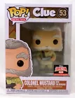 Funko Pop Retro Toys Clue 53 Colonel Mustard With The Revolver Vinyl Figure New