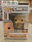 Funko Pop! Retro Toys Clue Colonel Mustard w/ the Revolver #53 Funko Target Con