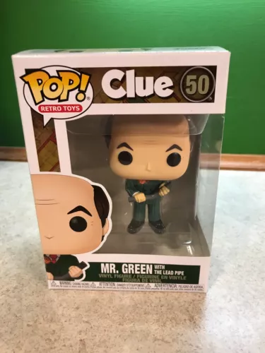 Funko POP! - Retro Toys Clue Mr. Green with the lead pipe 50