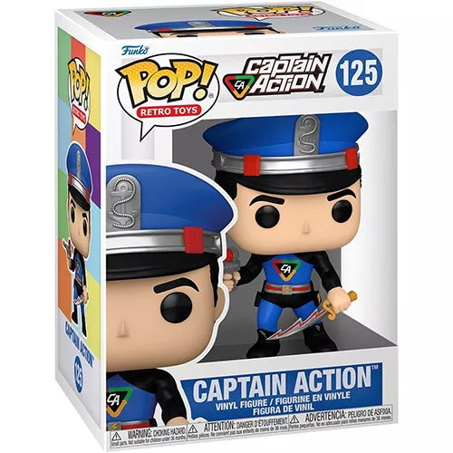 Funko POP! Retro Toys Vinyl Figure - CAPTAIN ACTION #125 - NM/Mint