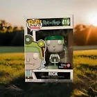 Funko Pop! Rick  #416 Rick and Morty Animation GameStop EXCL -damaged corner