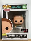 Funko POP Rick and Morty 742 Gamestop Exclusive Morty with Laptop