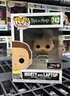 Funko POP Rick and Morty 742 Gamestop Exclusive Morty with Laptop