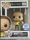 FUNKO POP | RICK AND MORTY | 958 | MORTY WITH SHRUNKEN RICK | FUNKO EXCLUSIVE