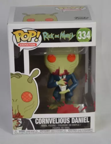 Funko Pop! Rick and Morty Cornvelious Daniel #334 Vinyl Figure