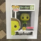 Funko Pop! Rick and Morty Toxic Morty # 336 Glow In The Dark GITD Target Exc