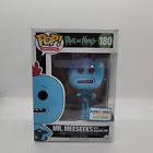 FUNKO POP RICK & MORTY MR. MEESEEKS #180 B AND N EXCLUSIVE W/PROTECTOR **DAMAGED