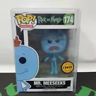 Funko Pop! Rick & Morty Mr. Meeseeks CHASE Vinyl #174 VAULTED Limited Edition