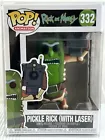 Funko Pop! Rick & Morty - Pickle Rick with Laser #332 - **MINT in PROTECTOR**