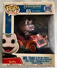 Funko Pop Rides #89 Mr. Toad Wild Ride Attraction Disneyland 65th Anniversary