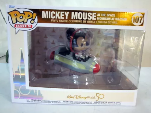 Funko Pop! Rides: Disney - Mickey Mouse at the Space Mountain Attraction #107