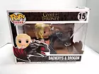 funko pop rides game of thrones daenerys & drogon 15