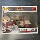 Funko Pop! Rides Jurassic Park Ellie Sattler & Park Vehicle #39 - Collectable