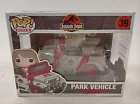 Funko Pop! Rides Jurassic Park Ellie Sattler & Park Vehicle #39 - Collectable