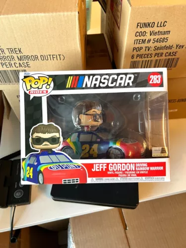 Funko Pop Rides NASCAR Jeff Gordon Driving Rainbow Warrior #283