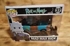 Funko Pop! Rides: Rick and Morty - Mad Max Rick #37 BRAND NEW IN BOX FAST SHIP