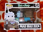 Funko Pop Rides Rick And Morty Mad Max Rick #37 Vinyl Figure Large Figure